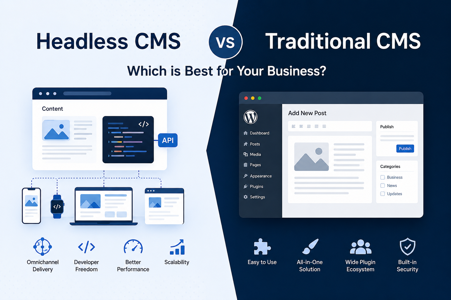 Headless CMS versus Traditional CMS: Which is Best for Your Business?