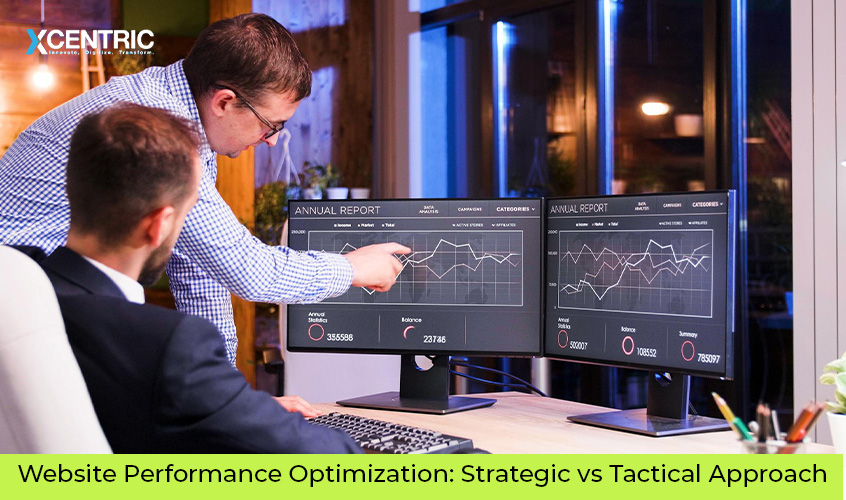 website performance optimization: strategic vs tactical approach
