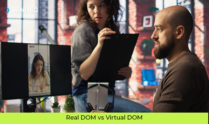 real dom vs virtual dom