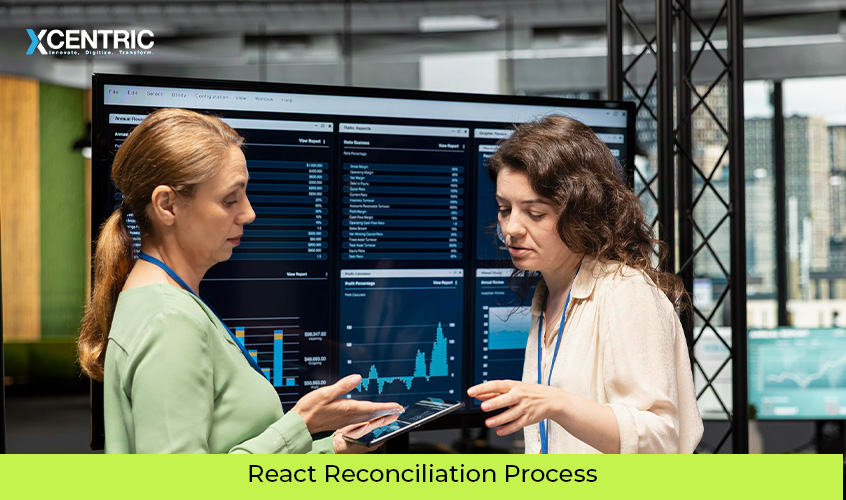 react reconciliation process
