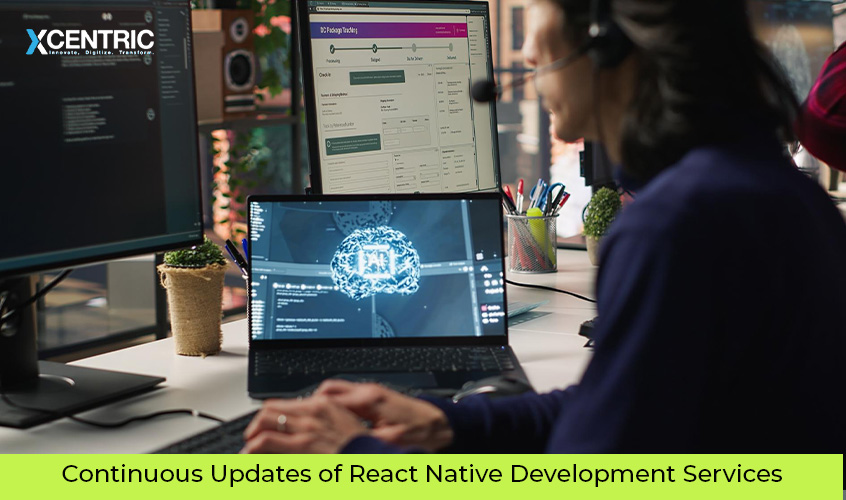 continuous updates of react native development services