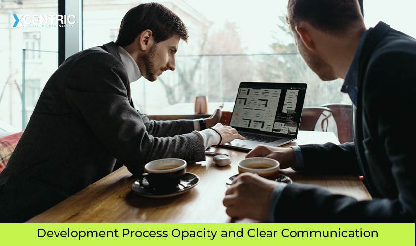 development process opacity and clear communication