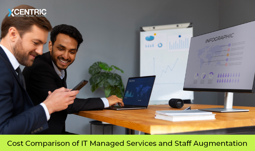 cost comparison of it managed services and staff augmentation