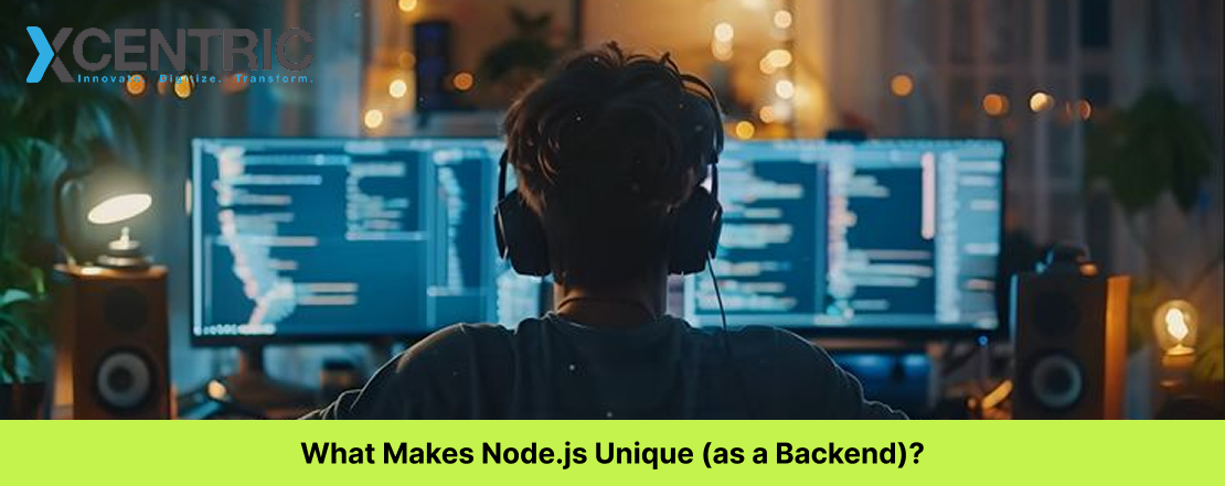 what makes node.js unique (as a backend)?