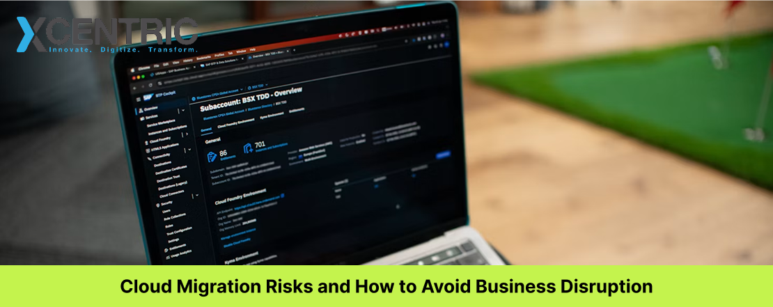cloud migration risks and how to avoid business disruption