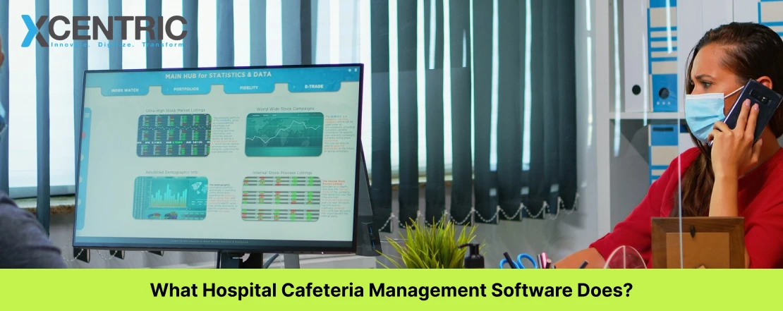 what hospital cafeteria management software does?