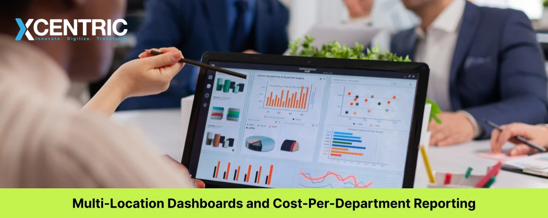 multi-location dashboards and cost-pre-department reporting