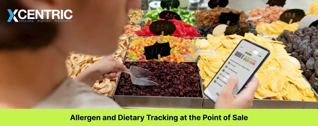 allergen and dietary tracking at the point of sale