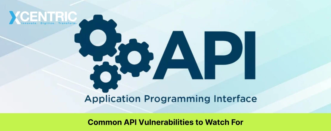 Common API Vulnerabilities to Watch For