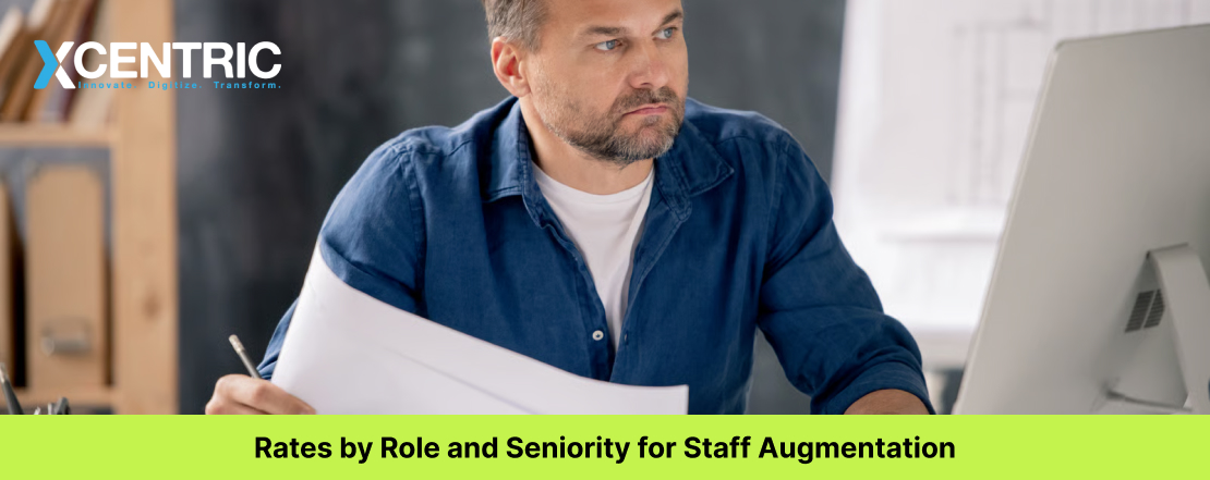 Rates by Role and Seniority for Staff Augmentation