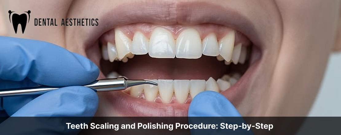 teeth scaling and polishing procedure: step-by-step