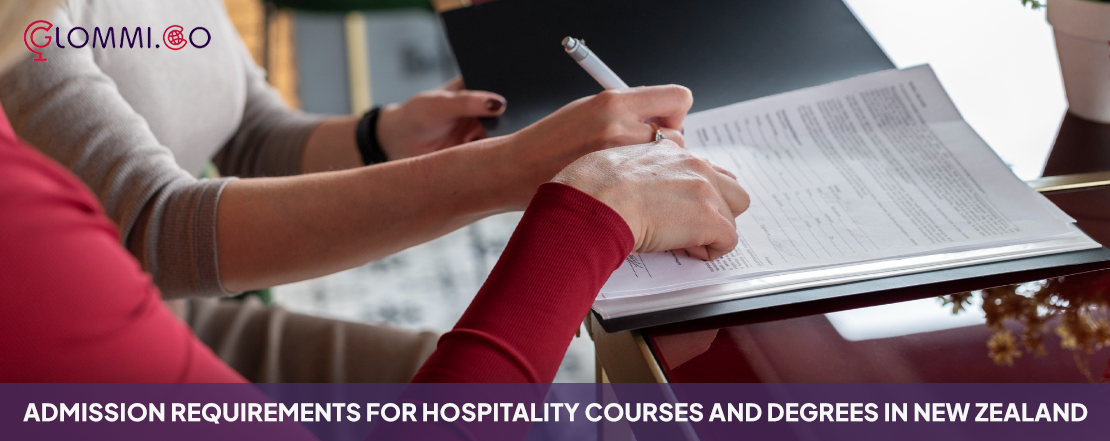 admission requirements for hospitality courses and degrees in new zealand